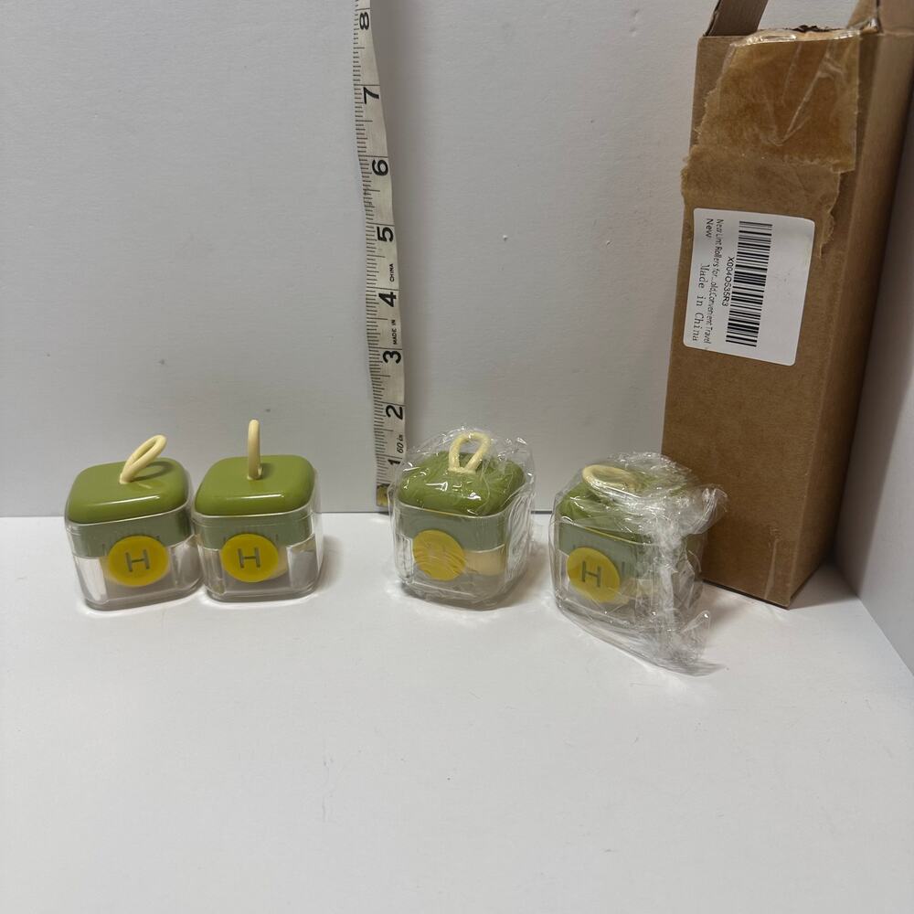 New Mini Lint Rollers Set of 4 Travel Compact Reusable Washable